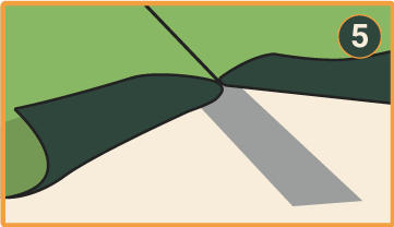 Stap 5: Kunstgras aanleggen